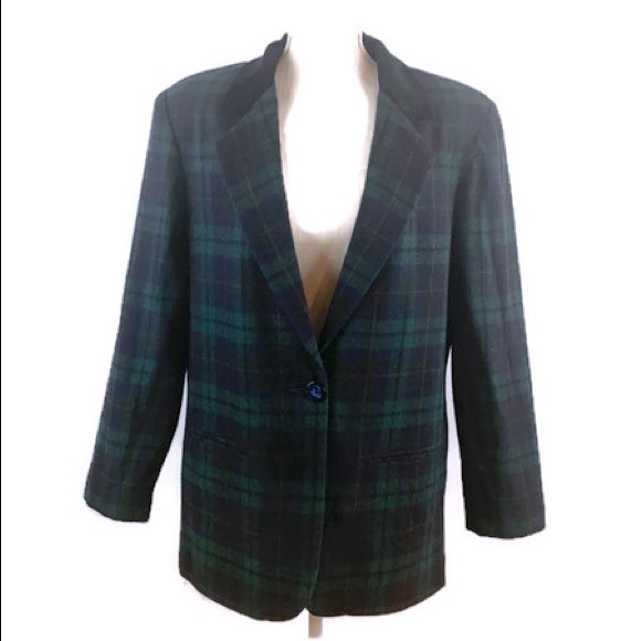 Sag Harbor Jackets & Coats Vintage Sag Harbor Wool Blend Black